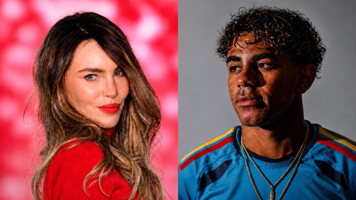 Belinda y Lamine Yamal en una composición editorial sobre Los 50 más bellos de 2026