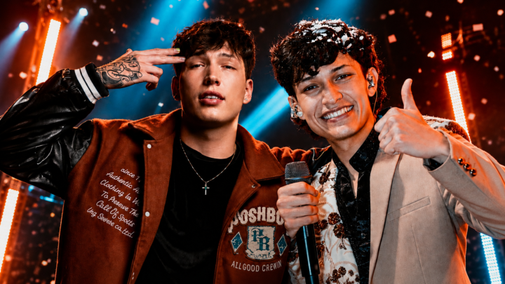 Dat Polo y Hazel en una imagen promocional relacionada con los rumores sobre su futuro en Ibisa Producciones