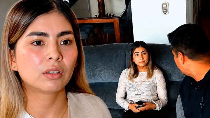 Patricia Villarreal durante una entrevista relacionada con su denuncia sobre un presunto casting privado