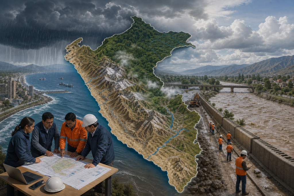 Gobierno declara estado de emergencia en 893 distritos ante riesgo de lluvias por El Niño 2026-2027