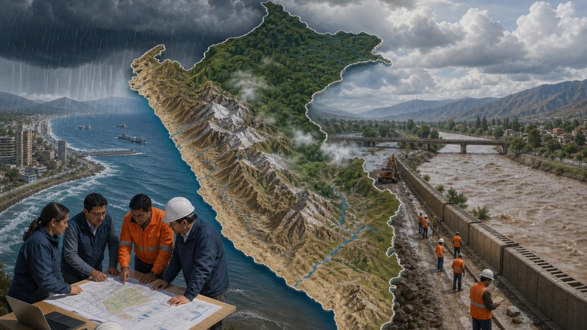 Imagen ilustrativa para: Gobierno declara estado de emergencia en 893 distritos ante riesgo de lluvias por El Niño 2026-2027