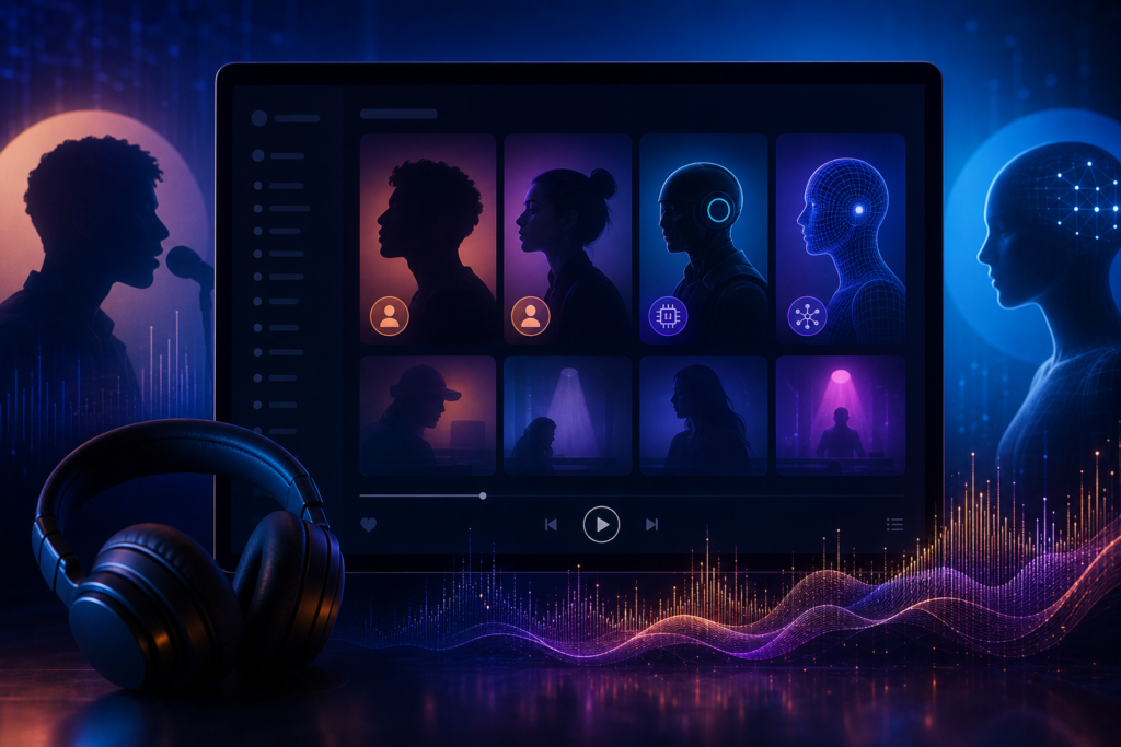 Spotify etiquetará perfiles de artistas generados por IA desde mediados de septiembre